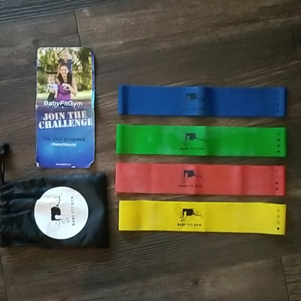 4-pack mini resistance loop bands